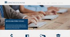 Desktop Screenshot of bezpecnauschova.com